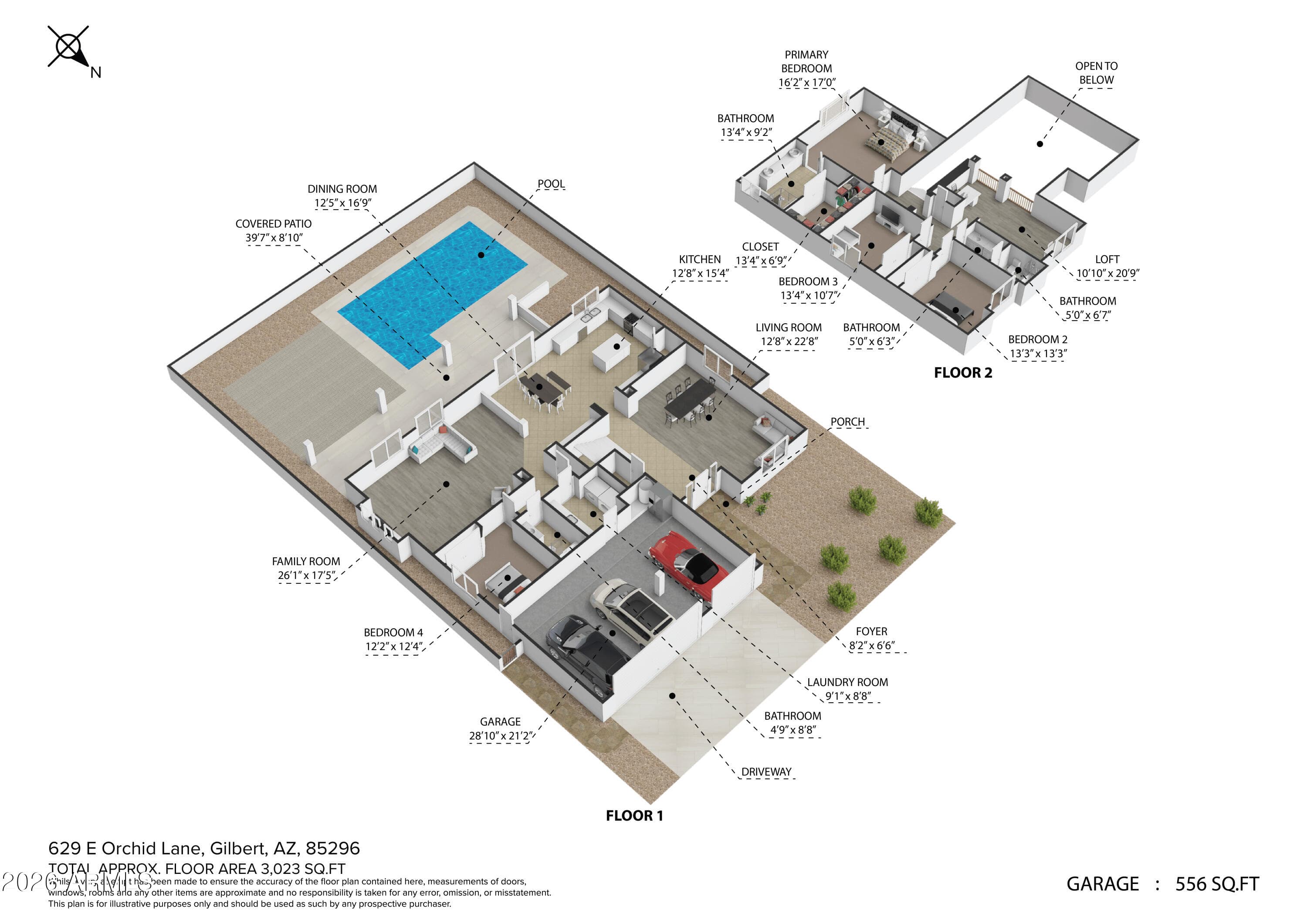 629 E Orchid Ln — photo 2