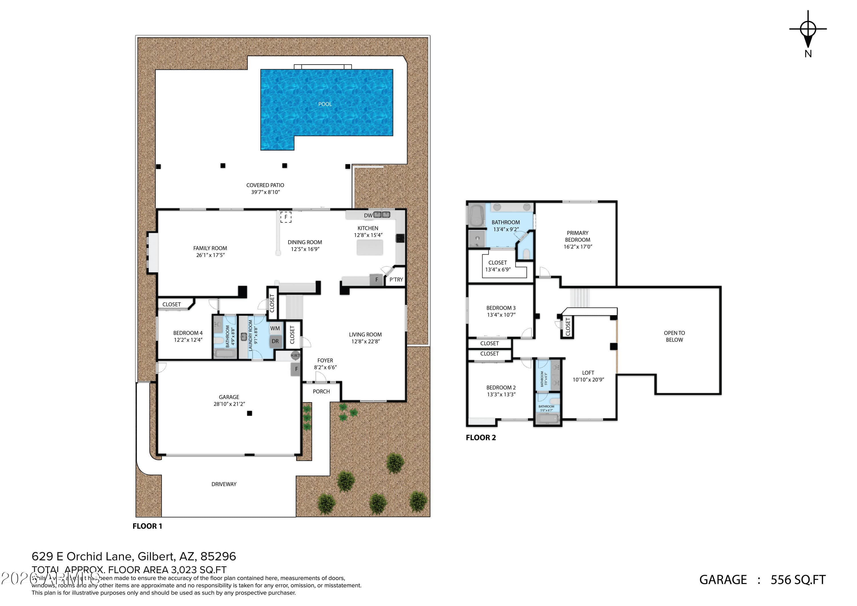 629 E Orchid Ln — photo 46