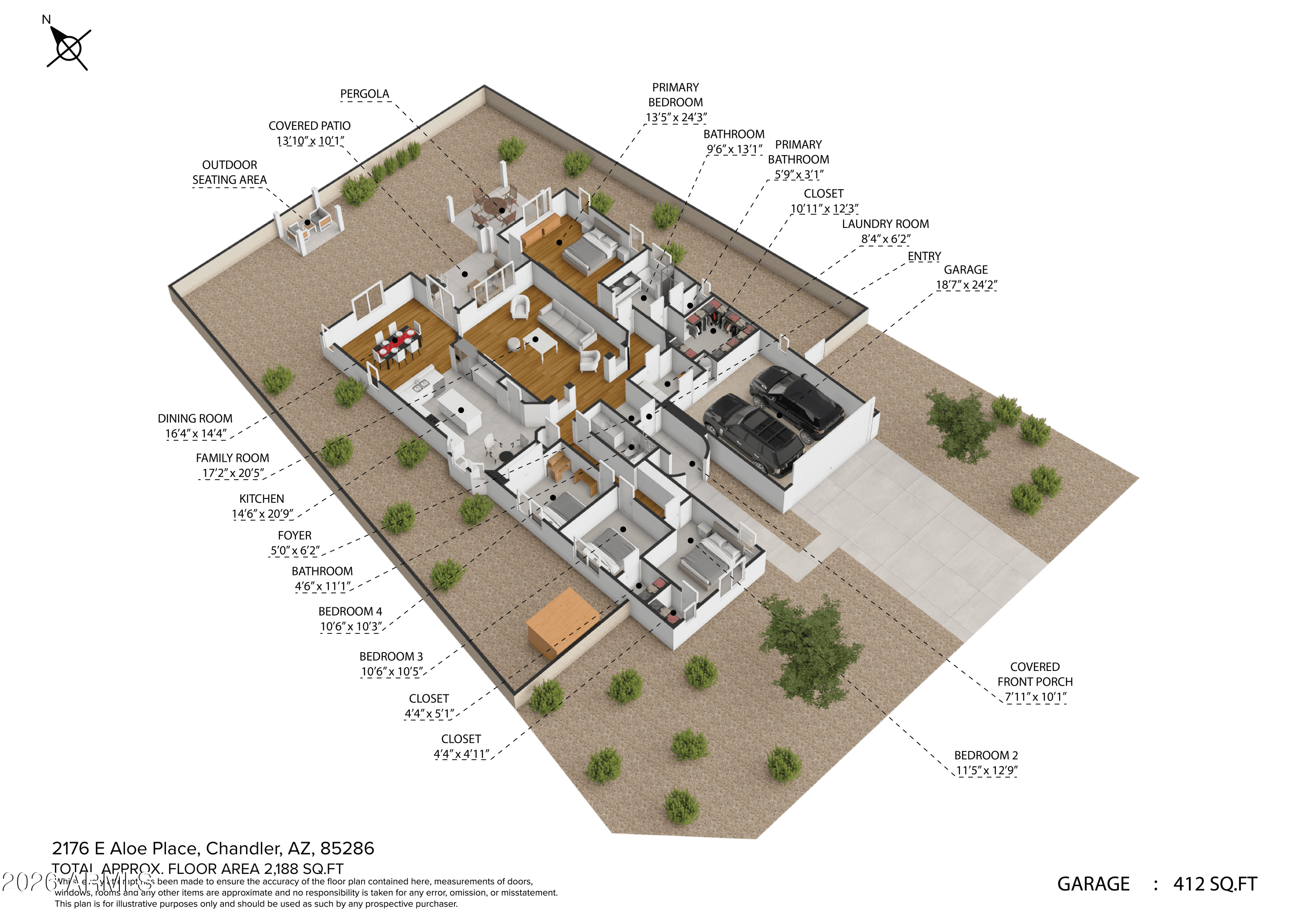 2176 E Aloe Pl — photo 40